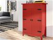 Armario Lider Design Classic Cabinet Vermelho 741.30006.1041 